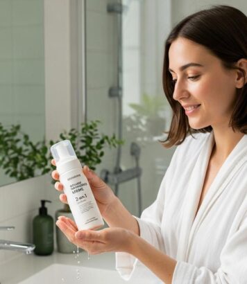 ParisSelect - Mousse nettoyante 2-en-1 Krème : le soin visage qui démaquille et nettoie en un seul geste