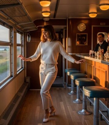 ParisSelect - Ce train vintage des années 60 file vers la Champagne avec piste de danse et bar à bord