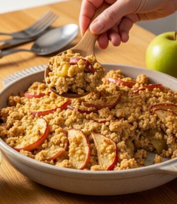 ParisSelect - Crumble aux pommes d'Alain Ducasse : la recette facile et croustillante à tester ce week-end