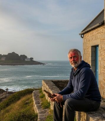 ParisSelect - Île du Nohic : cet îlot secret du Morbihan abrite une maison aux volets bleus chargée de 130 ans d'histoire maritime