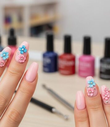 ParisSelect - Spring Nail Jewelry : la manucure fleurie de Kylie Jenner à adopter ce printemps 2026