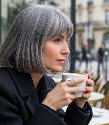ParisSelect - Granny bob : la coupe chic et facile à vivre qui séduit cette saison
