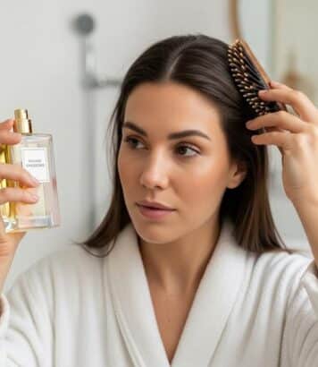 ParisSelect - Parfum sur les cheveux : l'astuce de la brosse pour un sillage subtil sans abîmer la fibre capillaire
