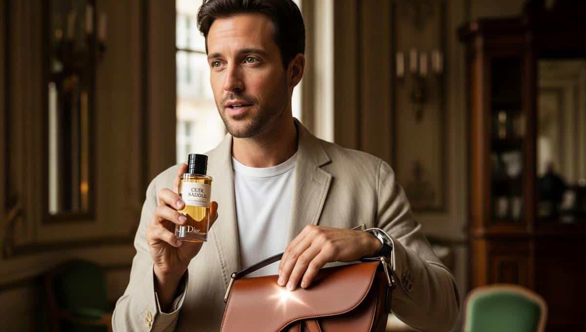 Cuir Saddle, parfum Dior baru yang terinspirasi dari tas Saddle karya Francis Kurkdjian