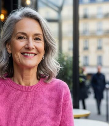 ParisSelect - Cheveux gris après 50 ans : les 6 couleurs à éviter dans votre garde-robe pour ne pas vieillir votre visage