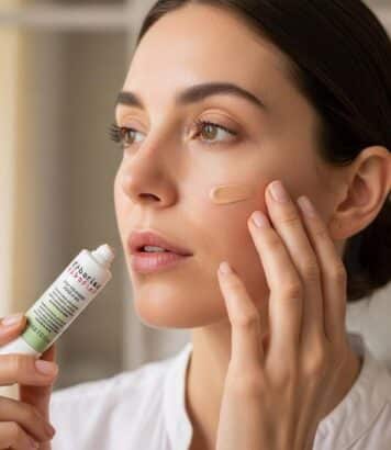 ParisSelect - CC Red Correct Erborian : cette crème verte neutralise les rougeurs pour un teint naturel avec SPF 25