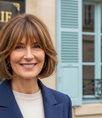 ParisSelect - Le sliced bob est la coupe au carré idéale pour rajeunir et sublimer les cheveux fins après 50 ans