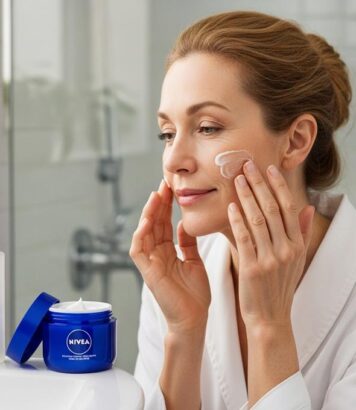 ParisSelect - Crème Nivea : la technique du slugging qui atténue les rides de déshydratation après 50 ans