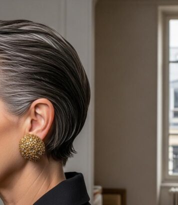 ParisSelect - Wet hair après 50 ans : la coiffure effet mouillé qui rajeunit les traits et modernise l'allure