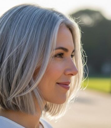 ParisSelect - Le lazy bob : la coupe qui affine la silhouette et séduit les coiffeurs après 60 ans