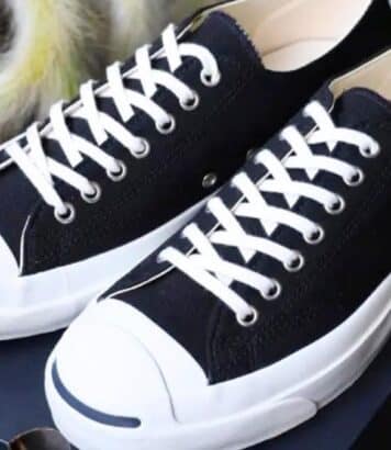 Converse Jack Purcell 1935 : la sneaker culte de Kurt Cobain fait son grand retour en bleu foncé
