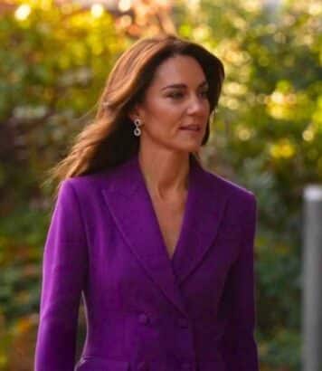 Kate Middleton adopte les bottes bordeaux en cuir, l'alternative chic aux escarpins noirs pour les jours de pluie