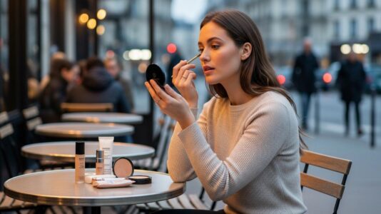 ParisSelect - Maquillage longue tenue : les secrets d'une makeup artist pour un teint parfait du matin au soir