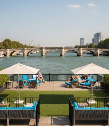 ParisSelect - Annette K rouvre sa guinguette XXL à Paris : piscine, DJ sets et terrasse au port de Javel-Bas