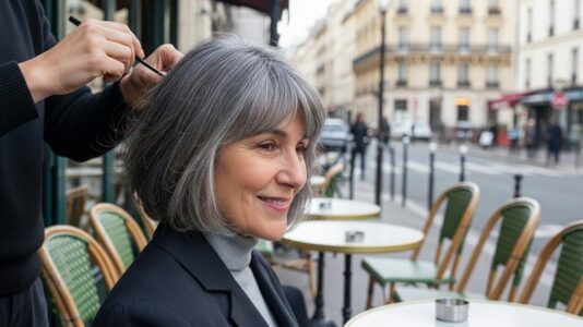 ParisSelect - Lazy bob : la coupe chic et décontractée qui affine la silhouette après 60 ans