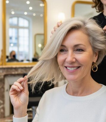 ParisSelect - French Blending : la technique sur mesure signée L'Oréal Paris pour sublimer les cheveux blancs en salon