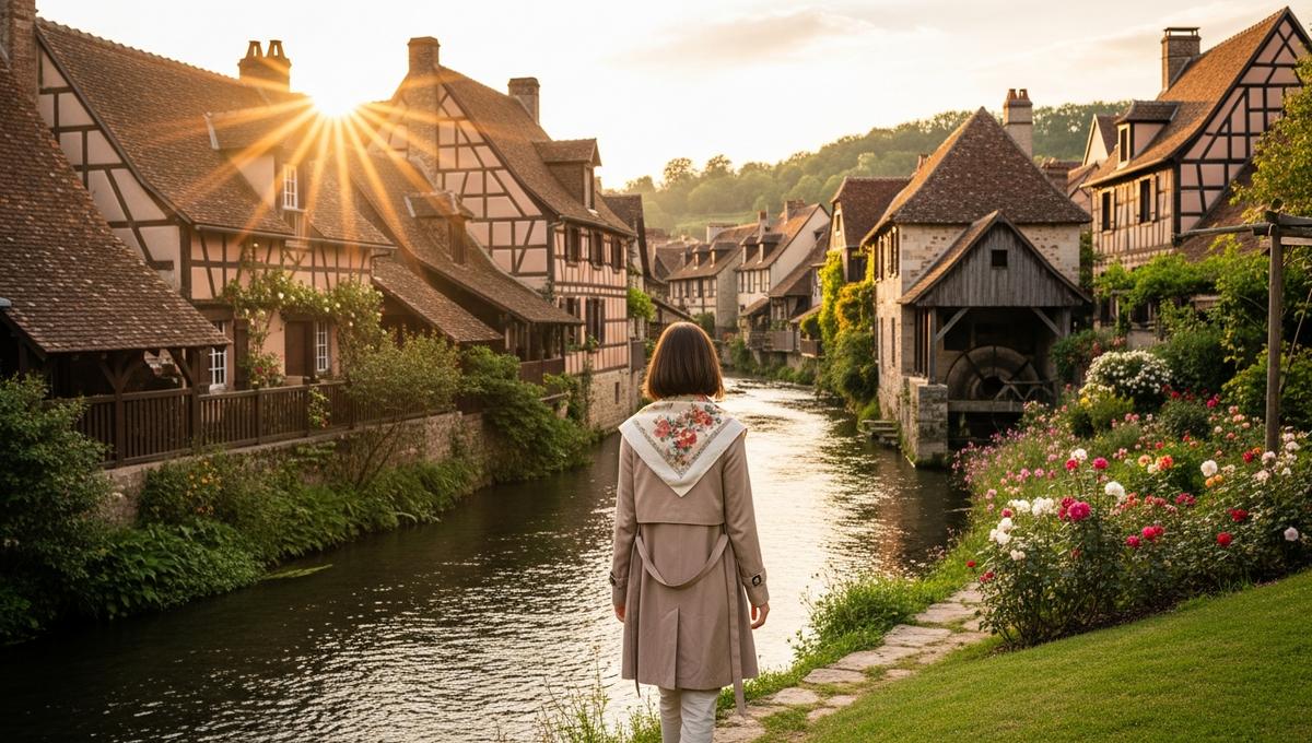 Veules-les-Roses, crossed by the smallest river in France, this Norman ...