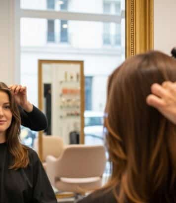 Frange rideau et coupe mi-longue : le duo anti-âge coiffure parfait pour estomper les rides après 50 ans