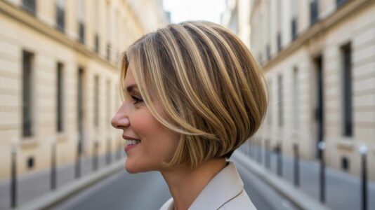 ParisSelect - Jawbone bob : le carré tendance 2026 qui rajeunit le style après 50 ans