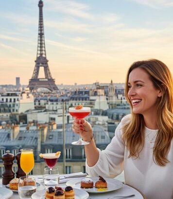 ParisSelect - Balcon, le nouveau bistrot signé Julien Sebbag sur le rooftop des Galeries Lafayette