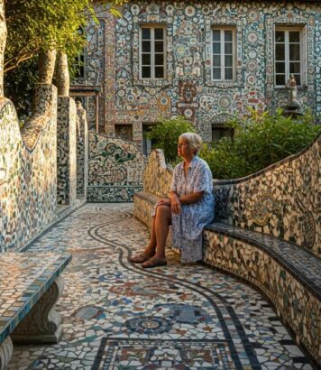 ParisSelect - Cette maison recouverte de 15 tonnes de mosaïque a été façonnée par un seul homme pendant 33 ans