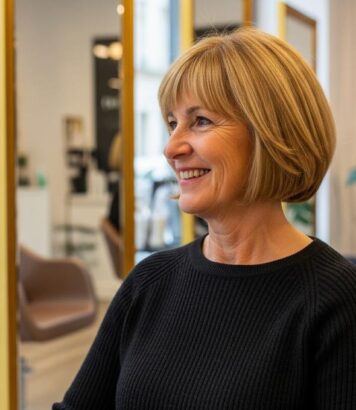 ParisSelect - Ce carré au niveau de la mâchoire rajeunit le visage après 50 ans selon les coiffeurs