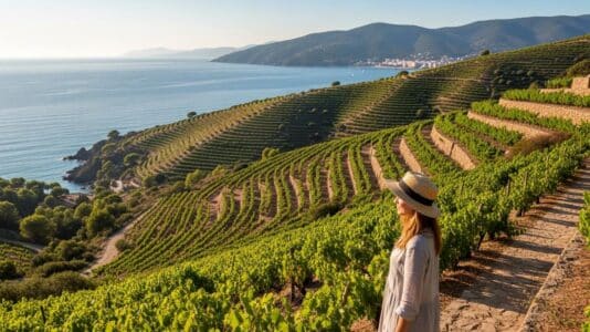 ParisSelect - Cette ville de la Côte Vermeille où les vignes plongent dans la Méditerranée échappe encore aux foules