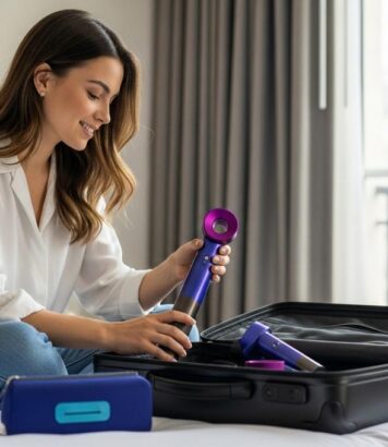 ParisSelect - Ce sèche-cheveux Dyson Supersonic Travel est 32 % plus compact et rend vos cheveux 138 % plus brillants