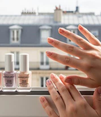ParisSelect - La manucure nacrée de Gigi Hadid au Met Gala se reproduit chez soi avec 4 vernis Manucurist