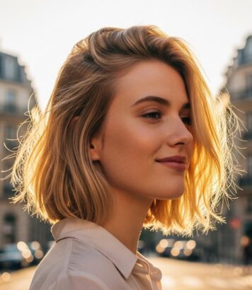 ParisSelect - Cette coupe bob texturé est la tendance de l'été 2026 et ne demande aucun brushing selon les coiffeurs
