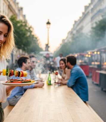 ParisSelect - Ce boulevard parisien accueille la plus grande tablée barbecue de la capitale fin mai avec tous les plats à moins de 10 €