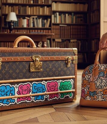 ParisSelect - Cette valise Louis Vuitton de 1930 taguée par Keith Haring a inspiré toute la collection croisière 2027