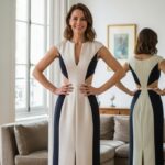 ParisSelect - Ce détail de coupe sur une robe fait perdre 2 tailles et efface le ventre sans gaine