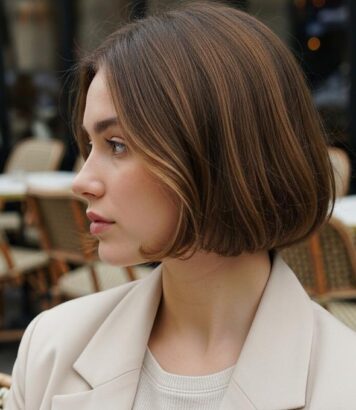 ParisSelect - Fini le carré classique trop strict : cette coupe arrondie que les coiffeurs conseillent à toutes ce printemps