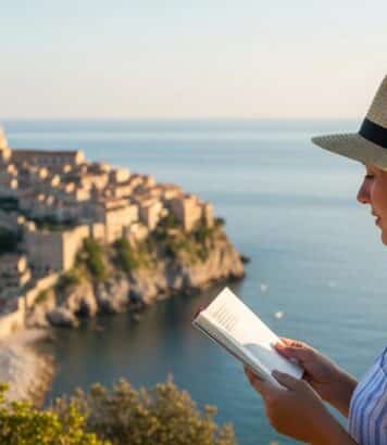 ParisSelect - Ce village perché à 400 mètres entre Nice et Monaco offre une vue sur la Méditerranée sans la foule