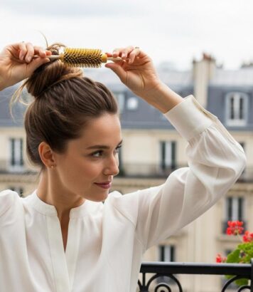 ParisSelect - Cette épingle Sézane à 30€ remplace la pince crabe et sculpte un chignon parfait en 2 secondes