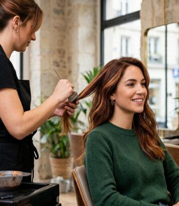 ParisSelectBook - Cette coloration caramel et miel transforme les chevelures brunes après 50 ans et illumine le teint instantanément