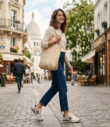 ParisSelectBook - Les baskets Sézane x New Balance à 130€ sont de retour en édition limitée cet été