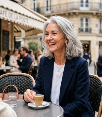 ParisSelectBook - Fini les cheveux gris ternes : cette technique de coloration française les rend lumineux après 50 ans