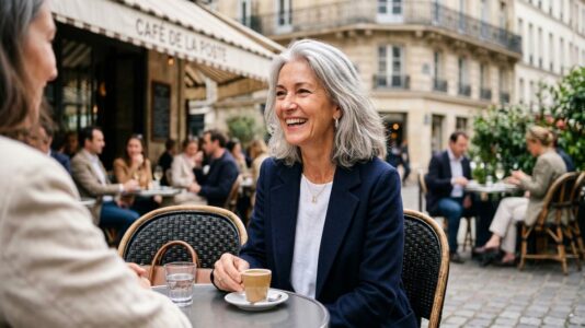 ParisSelectBook - Fini les cheveux gris ternes : cette technique de coloration française les rend lumineux après 50 ans