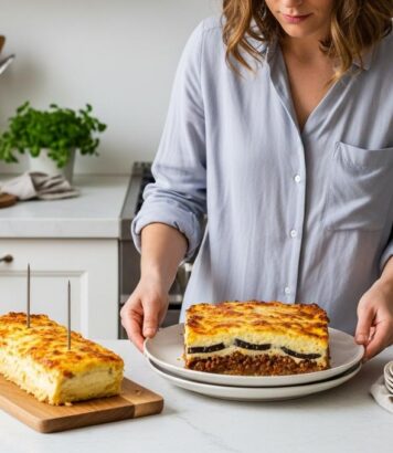 ParisSelect - Cette épice inattendue dans la viande fait toute la différence dans une vraie moussaka grecque