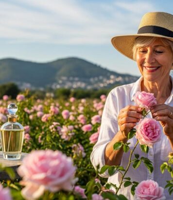 ParisSelect - Cette rose effondrée de 98 % que Chanel, Dior et Louis Vuitton ont décidé de sauver à Grasse