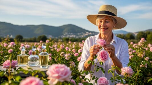 ParisSelect - Cette rose effondrée de 98 % que Chanel, Dior et Louis Vuitton ont décidé de sauver à Grasse