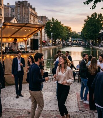 ParisSelectBook - Fini les soirées étouffantes à Paris cet été : ces open airs gratuits au bord des canaux font danser la capitale jusqu'à l'aube