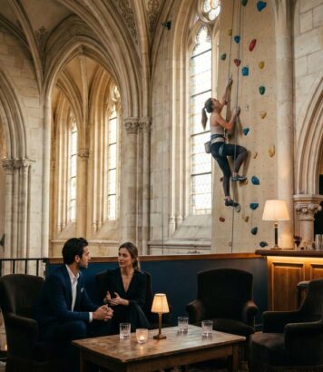 ParisSelectBook - Bar feutré, salle d'escalade à 13 mètres de haut : ces églises franciliennes ont une seconde vie insoupçonnée
