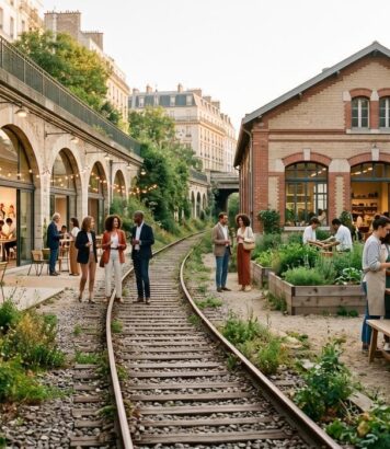 ParisSelectBook - Deux nouveaux spots trop cools s'apprêtent à ouvrir sur la Petite Ceinture dès 2026, et on a hâte de tester