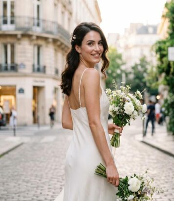 ParisSelectBook - Pourquoi la slip dress s'impose comme la robe de mariée idéale pour un mariage estival en 2026