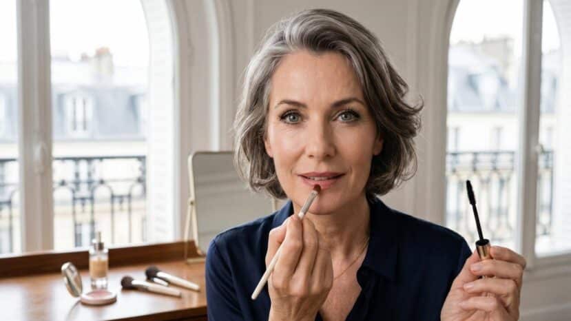 « Mascara noir, jamais brun » : la règle des make-up artists qui change pour un maquillage après 50 ans