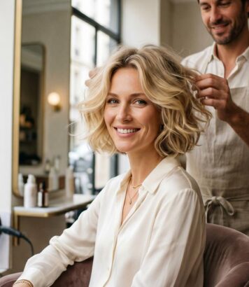 ParisSelectBook - Cloud bob : la coupe au carré que tous les coiffeurs recommandent cet été pour donner du volume aux cheveux fins