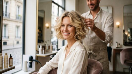 ParisSelectBook - Cloud bob : la coupe au carré que tous les coiffeurs recommandent cet été pour donner du volume aux cheveux fins